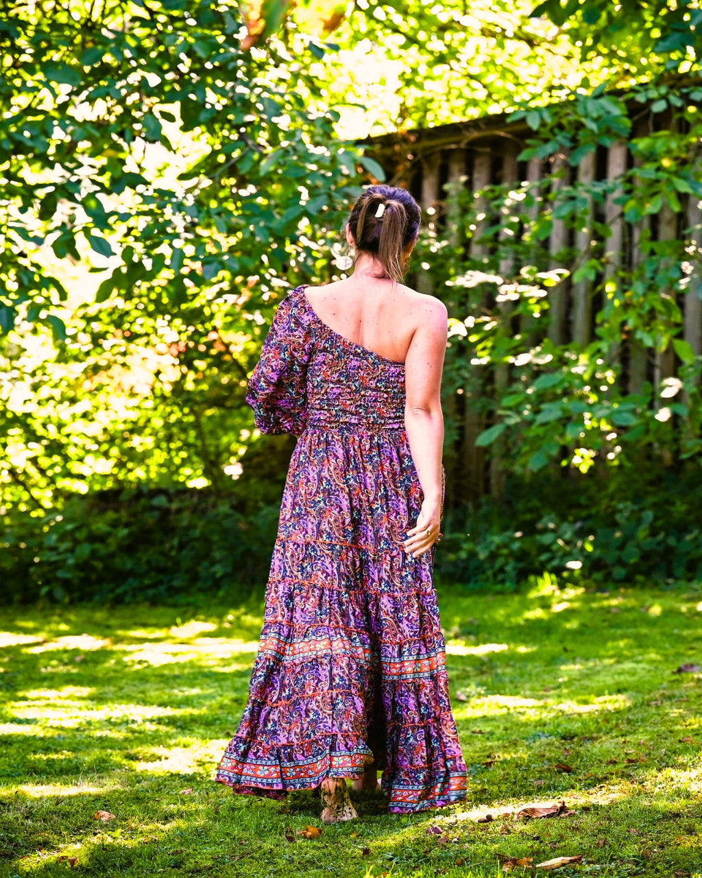 Esperanza - Boho Maxikleid aus Seide & Viskose | ZOLYA Collection