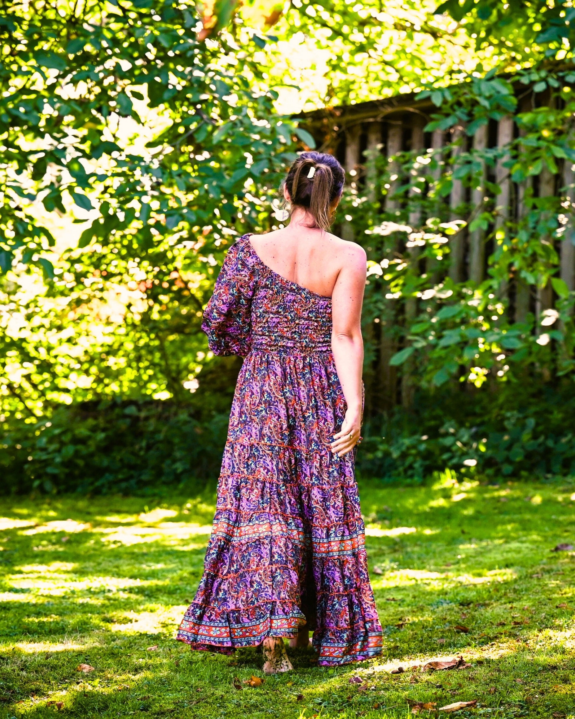Esperanza - Boho Maxikleid aus Seide & Viskose | ZOLYA Collection