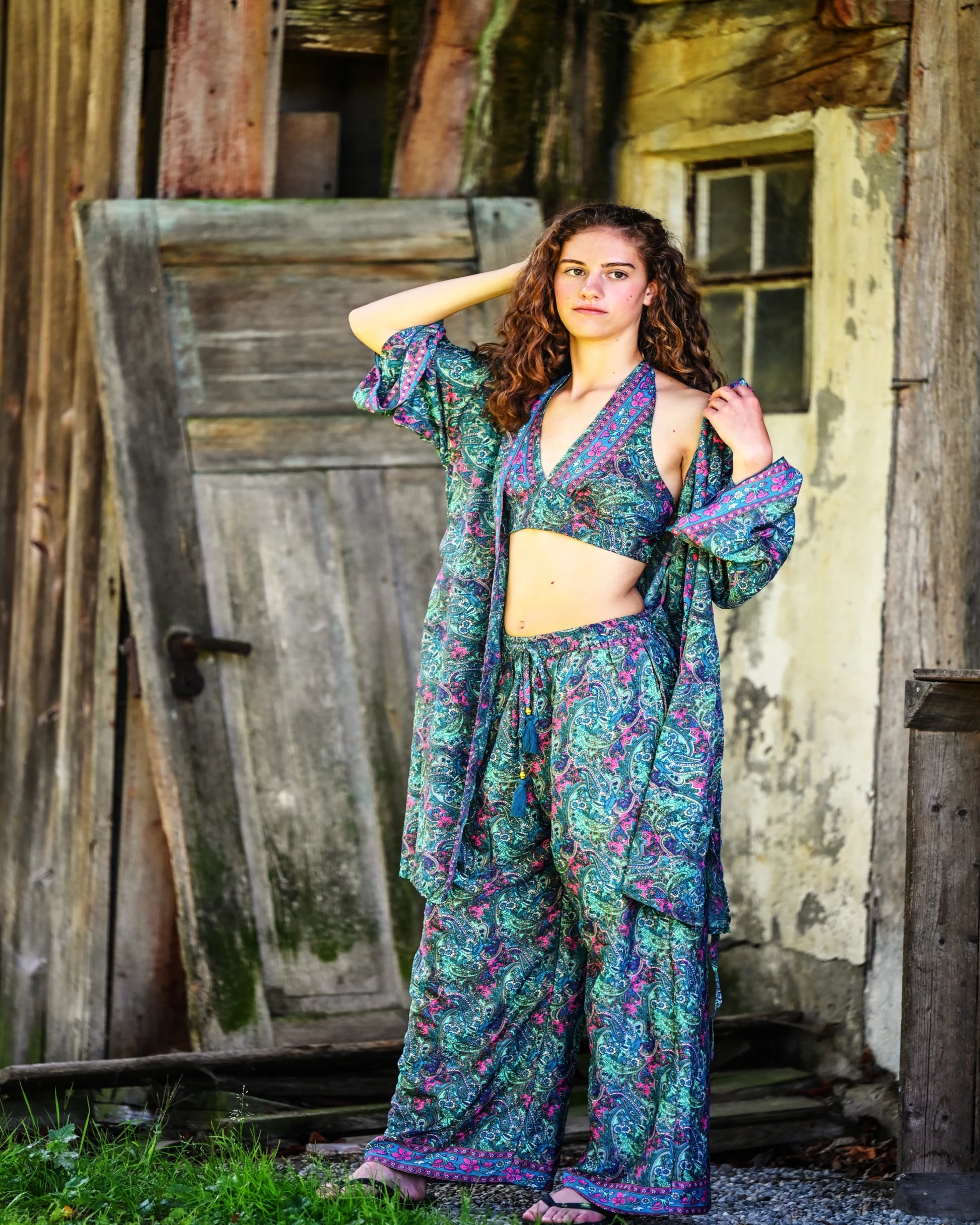 Solaya - Boho Co-ord Sets aus Seide & Viskose | ZOLYA Collection