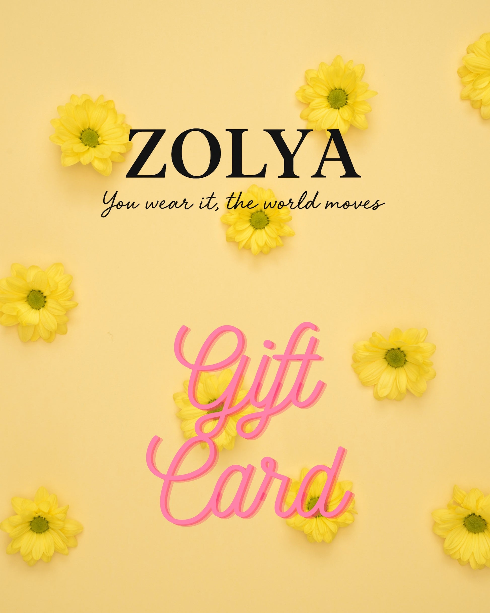 ZOLYA Gift Card
